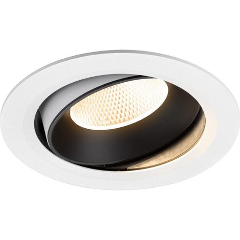 Spot encastré Numinos Move XL blanc/noir 2700K - 20 deg - 1009981
