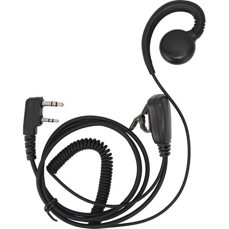 Micro-casque rotatif 180° avec micro en K pour talkie-walkie Baofeng UV-5R (1/5)