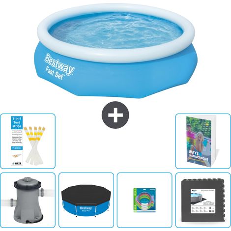 Bestway Piscina Bestway Fast Set Rotonda - 305x76 cm - 7-pezzi  S317