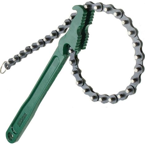 CHIAVE SMONTAGGIO A CATENA PER FILTRI OLIO IN ACCIAIO FORGIATO REVERSIBILE