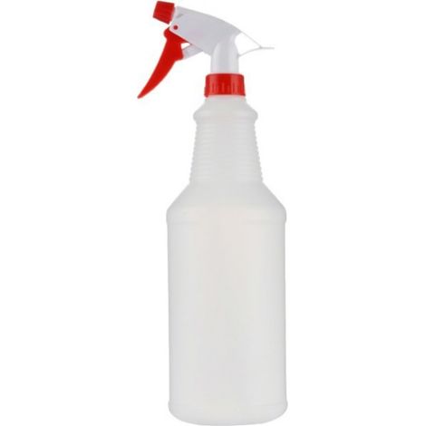 Flacon pulvérisateur vide – 500 ml rouge. Convient pour les plantes, les désinfectants, l'eau de Javel, etc. (1/3)