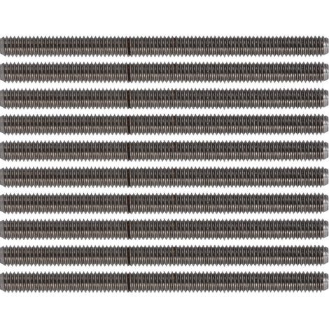 Tige filetée en acier inoxydable M4 série 4808, résistante à l'usure, durable, haute dureté, référence 4808-0004-0060 (1/5)