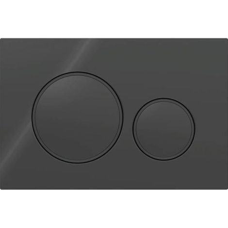 Pour le panneau de boutons double Geberit Sigma20 (115.882.DW.1) : L'anneau central est mat, le reste est brillant. (1/4)