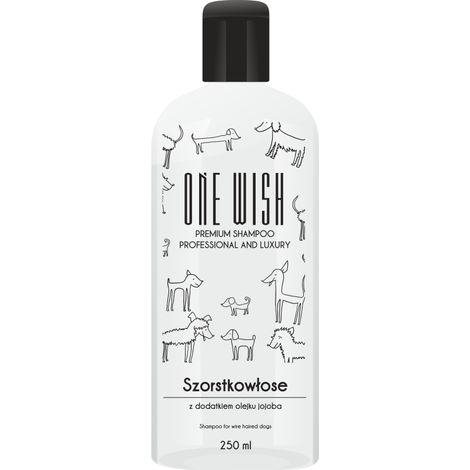 Champú ONE wish para perros de pelo duro 250 ml (1/2)