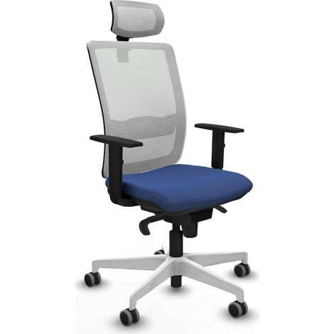 Chaise piqueras y crespo Haches noir dossier fixe appui tête (1/2)