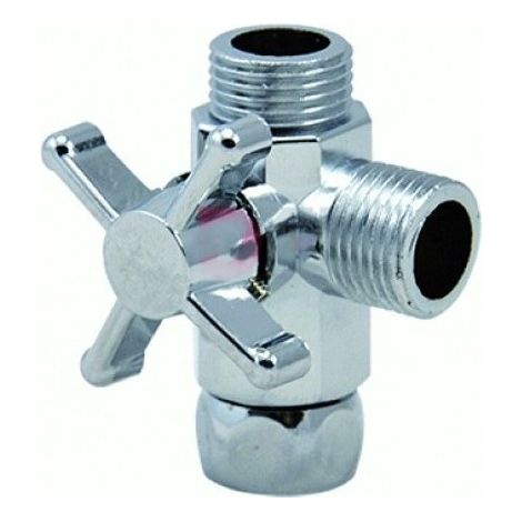Deviatore di flusso colonna doccia cromato 199B56100 Metaform