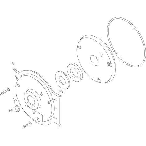 BOSCH Porta bruciatore S325 55-70 everp, 63015156