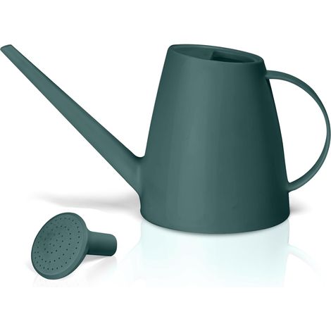 Kunststoff-Gießkanne – ideal für die Pflanzenpflege zu Hause – 1/2 Gallone – Grün