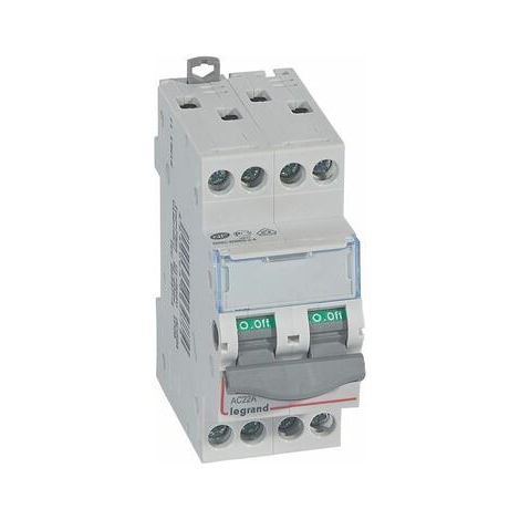 Interrupteur-sectionneur DX³-IS 4P 400V - 20A - 2 modules - 406477 - LEGRAND