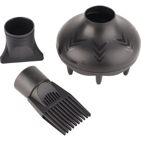 Diffuseur et Brosse Ventouse pour Sèche-Cheveux - Kit Accessoires Coiffure 3 en 1 (1/5)
