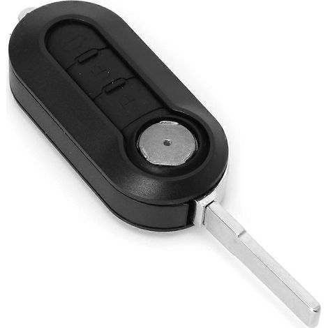 Télécommande à 3 boutons Flip pour clé de voiture 500 Panda, coque de protection en silicone, étui de remplacement pour télécommande d’alarme auto. (1/4)