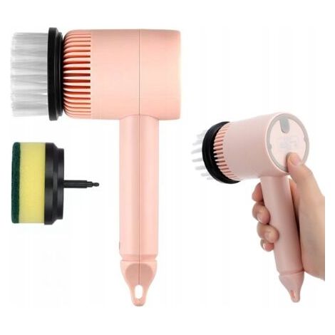 BROSSE À RÉCURER ÉLECTRIQUE POUR NETTOYER LA CUISINE ET LA SALLE DE BAIN ROTATIVE USB (1/5)