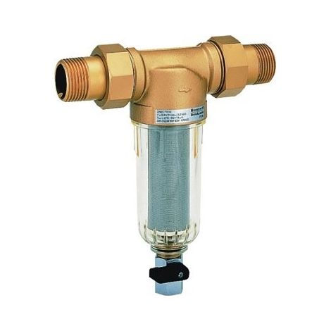 Honeywell – Filtre à eau froide sur robinet DN25 – Réduit rouille et sable – Installation facile – Récipient transparent – FF061AA