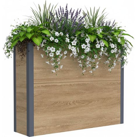 Westmann Pflanzkasten 100x25x77 cm Holzoptik
