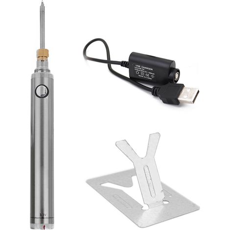 Fer à souder sans fil, mini fer à souder portable avec batterie et outils de soudage USB (1/5)