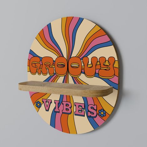 Mensola ovale RADIANT GROOVY VIBES (1/5)