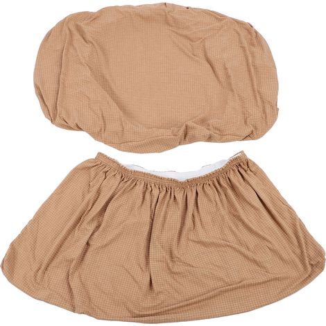 Fodera impermeabile ed elastica per cuscino dinette per camper, colore cammello, per divano, roulotte o rimorchio. (1/5)