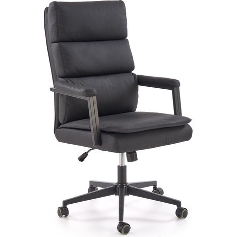 Silla de oficina Houston 2001, Negro, 107x64x72cm, Con reposabrazos, Con ruedas, Mecanismo de la silla: Inclinación (1/5)
