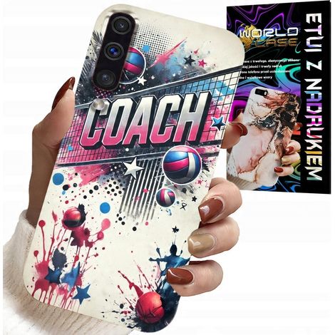 Custodia per Samsung Galaxy A70 - alloggiamento in rete Retina Coach, retro (1/5)