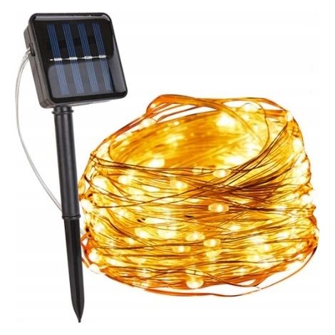 Luci solari a filo 200 LED per giardino PER ghirlanda da giardino 20 metri (1/5)
