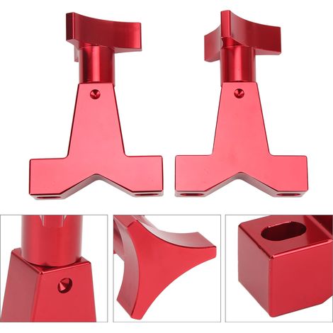 Installation de tubes de cric haute levée de 1 à 2,5 pouces pour véhicules tout-terrain, camions, VUS, RZR, Northstar rouge (1/5)