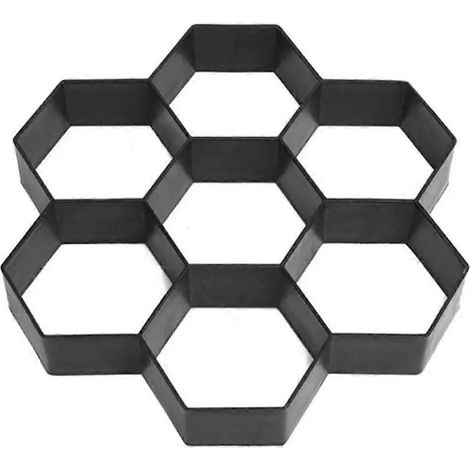 Moule pour allée, moule en béton réutilisable à faire soi-même, moule pour pavés, dalles de jardin, terrasse, allée de garage, etc. (1/5)