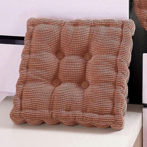 Coussin carré épais 50x50cm pour chaise, bureau, maison, siège auto (1/2)