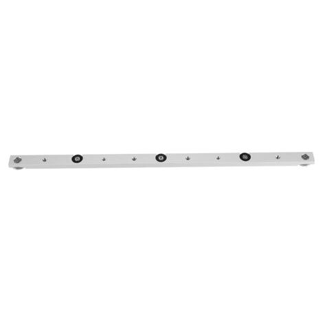RHG Barres à Onglets, Barre à Onglets en Alliage D'aluminium, Barre de Scie à Table, Tige de Jauge, Outil de Travail du Bois Durable, Gabarit de Jauge à Onglets et Barre de Montage pour le(450 sli (1/5)