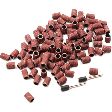 EASYCOMFORT Courroie de rechange pour ponceuse à ongles D0,6" avec 2 broches, 100 pics (1/5)