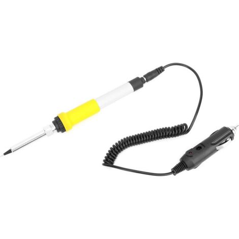 Electric soldering iron, DC 12V 60W automatic alligator clip powered electric soldering iron for portable car (1/5)