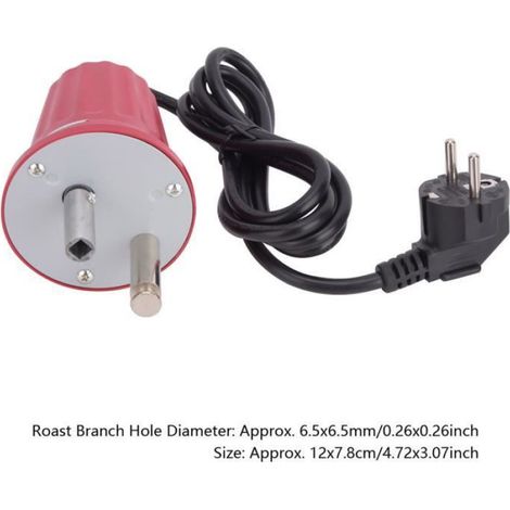 Moteur De Grill Électrique - ABS - Pour Barbecue Rotatif Extérieur - 1 Pièce (1/4)
