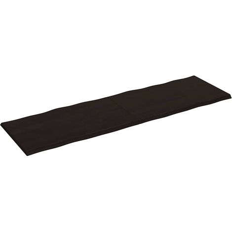 Maison Exclusive - Dessus de table bois massif traité bordure assortie (1/5)