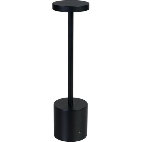 Lampe à poser TAK 1 noir mat 2700K-5000K 200lm 2W IP44 - EUROPOLE - 37991 (1/4)