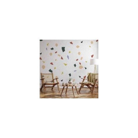 Papier peint photo - Motif terrazzo subtil