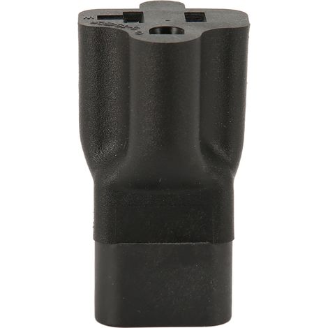 Adaptateur IEC320 C14 vers prise Nema 5-15 20R, fiche mâle C14 à femelle 5-15 20R, pour onduleur PDU serveur informatique, 125V (1/5)
