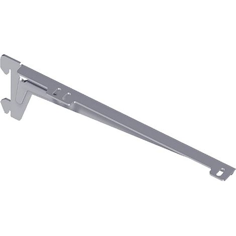 Support d'angle 10300 L.280mm p.Träger 55kg STA alu blanc