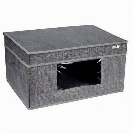 Trade Shop - PLATZSPARENDER AUFBEWAHRUNGSBOX-ORGANISATOR 40 X 30 X 20 CM 69699 - (1/4)