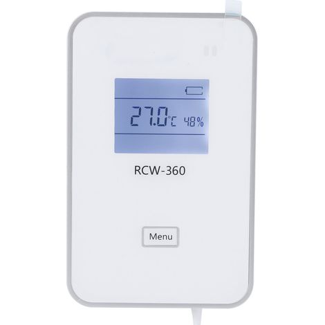 RCW-360 Thermomètre-hygromètre sans fil avec enregistreur de température et d'humidité à distance pour serre (1/5)