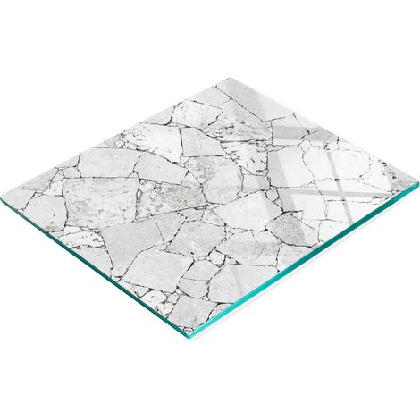 Pannello decorativo multifunzionale da cucina effetto pietra indurita 60x52 cm (1/5)