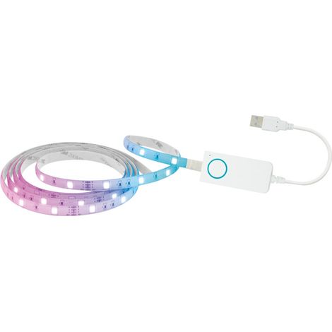 GSC 204035002  Kit 2M Tira de LED inteligente por bluetooth 5W/M RGB IP44 (1/5)