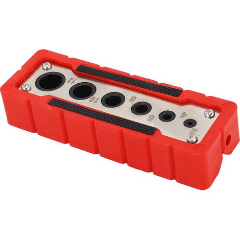 Guide de perçage portatif pour le travail du bois (2 à 12 mm) - Guide de perçage pour tourillons (1/5)