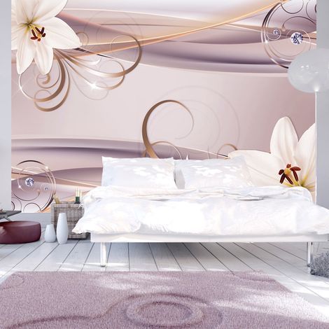 Fotomurale adesivo - Among the Lilies - 245x175 (1/4)