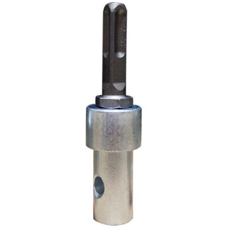 Excellent adaptateur de tarière de terre, tarière professionnelle, adaptateur de maçonnerie en métal,Adaptateur carré à quatre trous pour marteau électrique (1/5)