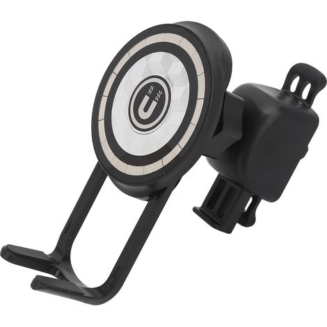Support téléphone aimanté voiture 4 pièces, support magnétique universel pour grille d'aération, chargeur sans fil puissant, fixation smartphone véhicule (1/5)