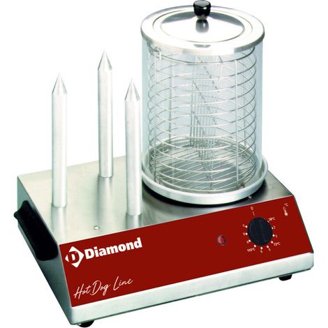 Chauffe saucisses électrique 3 plots - Diamond