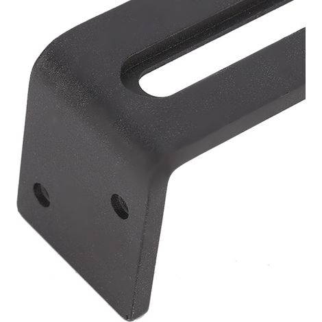Guide de plancher coulissant réglable pour porte de grange (rehausse un rouleau simple) (1/5)