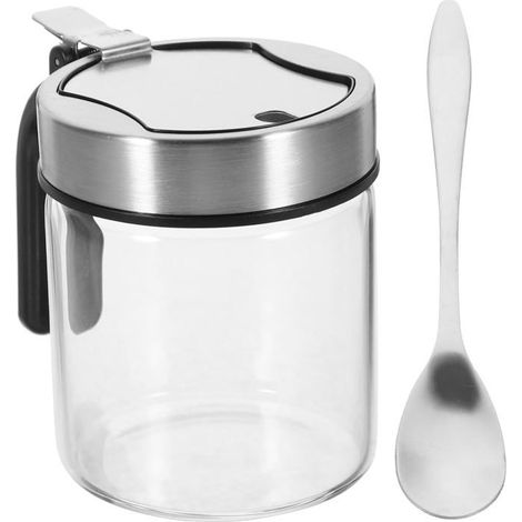Ecleanfy - Bouteille Assaisonnement Multifonction Pot à Épices De Rangement Distributeur De Condiments Pour Cuisine Boîte De Stockage Épices
