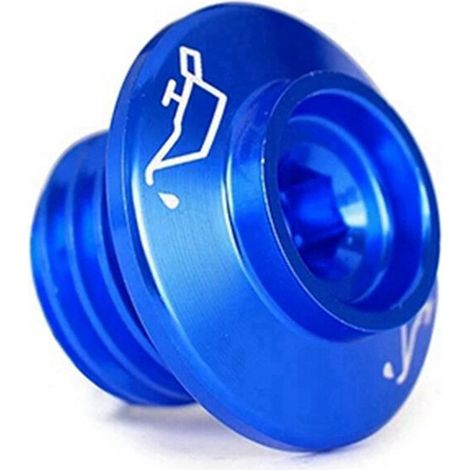 Coperchio del tappo di riempimento dell'olio motore blu per moto, coperchio del motore, vite dell'olio, vite del coperchio di ingresso dell'olio per DAYTONA