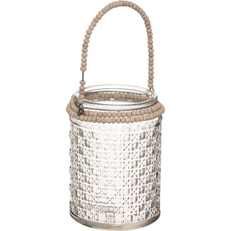 Tropiques tarro de cristal para velas H13cm - Atmosphera créateur d'intérieur