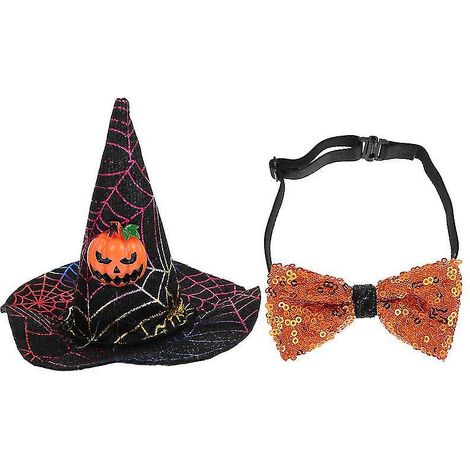 1 nœud papillon pour chapeau d'animal de compagnie, décorations d'Halloween (1/3)